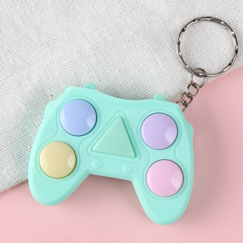 

3 PCS Mini Memory Handle Game Console Keychain Pendant(Green)