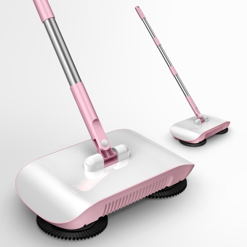 

X2 Gear-assisted Walk-behind Sweeper, Specification: with 3 Rags(Pink)