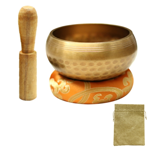 

Buddha Sound Bowl Yoga Meditation Copper Bowl, Size: Diameter 8cm(Bowl+Mat+Wooden Stick+Linen Bag)
