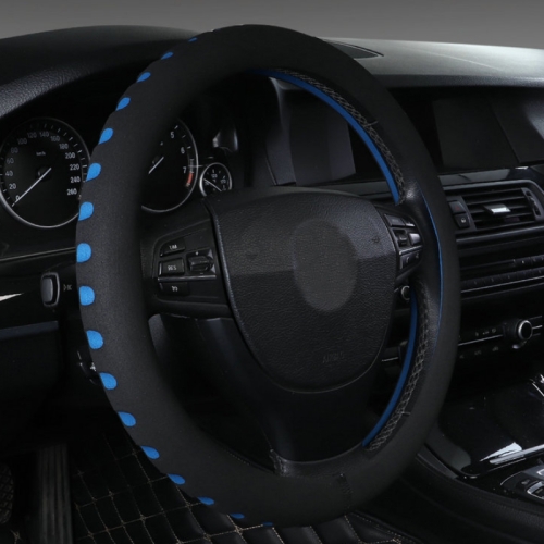 Sports gestanzte EVA-Auto-Lenkrad-Abdeckung, Größe: 38cm (blau)