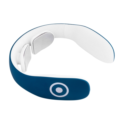 

Smart Home Pulse Voice Mini Cervical Massager, Style: Standard Model(Blue)