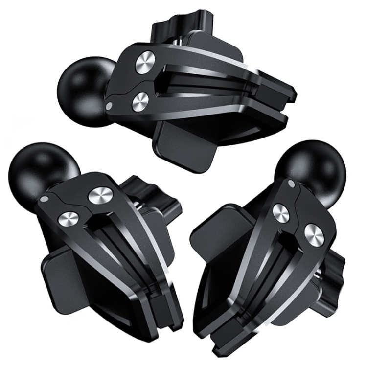 

3 PCS Rotatable Car Bracket Base Car Air Conditioning Hole Buckle, Shape: Tiger Clamp