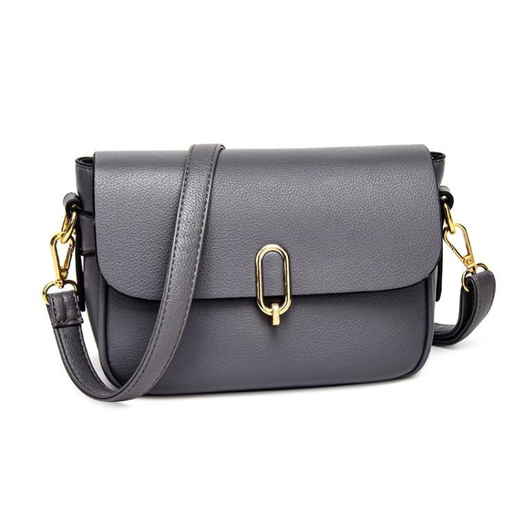 

Ladies Texture Large Capacity Single Shoulder Crossbody Bag(Grey)