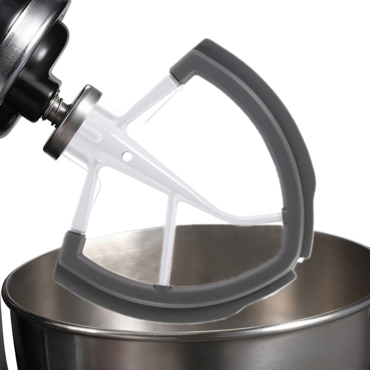 

For KitchenAid 6QT Stand Mixer Flexible Edge Whisk Paddle(Silver Gray)