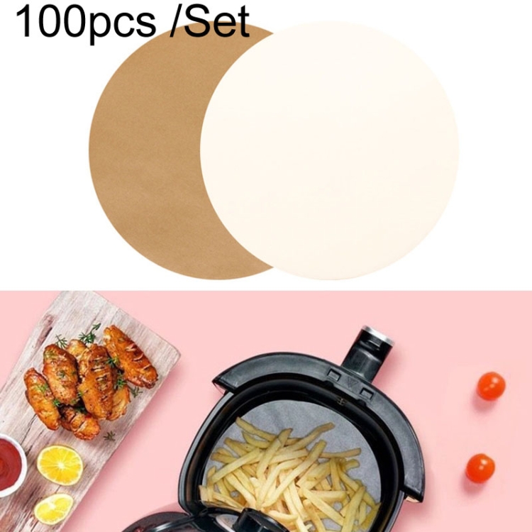 

3 Sets Air Fryer Special Paper Pad Grilled Meat Paper Oil Absorbed Paper, Color Random Delivery, Style: Round Without Hole (15cm)