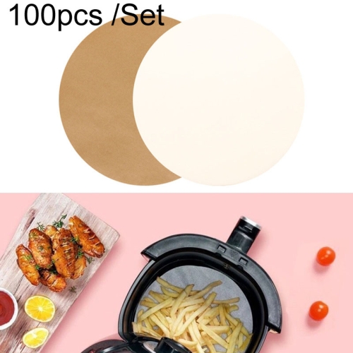 

3 Sets Air Fryer Special Paper Pad Grilled Meat Paper Oil Absorbed Paper, Color Random Delivery, Style: Round Without Hole (16cm)