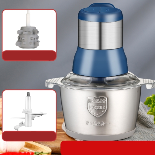 

Electric Double Gear Garlic Peeler CN Plug, Specification: Steel Bowl 3L