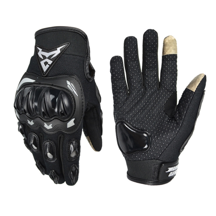 

MOTOCENTRIC 13-MC-010 Touch Screen Motorcycle Breathable Gloves, Specification: XL(Gray)