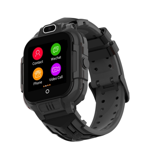 

DF52 Student GPS Positioning 4G Smart WIFI Watch(Black)