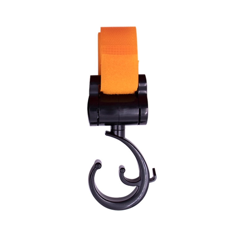 

8 PCS Stroller Paste Hook Car Rear Hook(Paste Hook Orange)