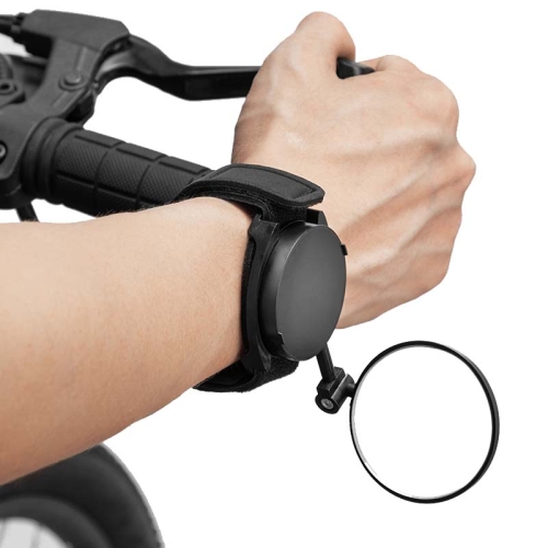 

Bicycle Rearview Mirror With Wristband 360 Degree Rotating Mirror