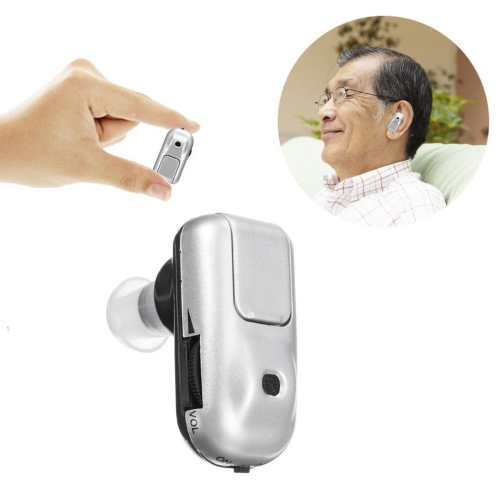 

Digital In Ear Hearing Aids Wireless Ear Aids for Elderly Moderate to Severe Loss(Silver)