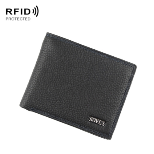 

Baweisi A-65102-1 Men Casual Short RFID Wallet Multifunctional Card Holder