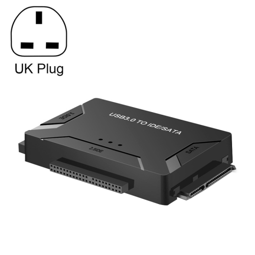 

USB3.0 To SATA / IDE Easy Drive Cable Hard Drive Expanding Connector, Plug Specification: UK Plug