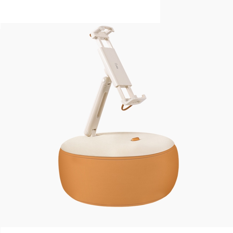 

Phone Tablet Computer Pillow Stand Reading Pillow(Sun Orange)