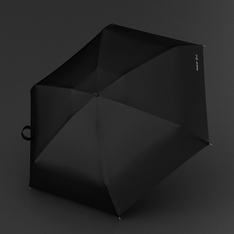 

OLYCAT Portable Black Glue Sunshade Sunscreen Ultraviolet Umbrellas(Black)