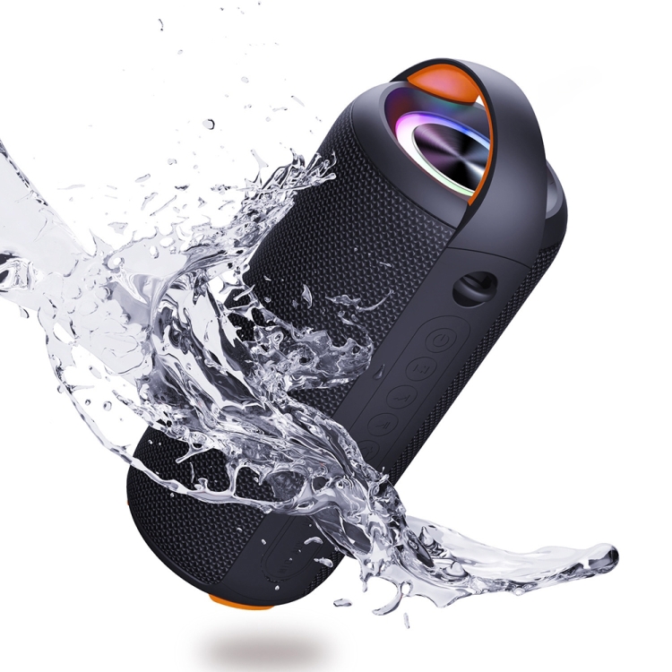 

HY01 20W Outdoor Waterproof Stereo Sound Bluetooth Speaker(Black)