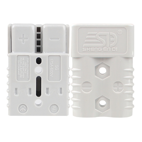 

SHENG EN DI Forklift Charger Plug Socket Industrial Power Large Current Connector(SG175H-GY Gray)