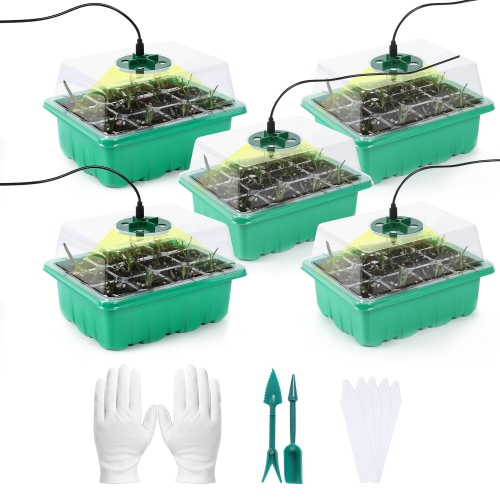 Kit de démarrage de jardinage d'intérieur pour la germination