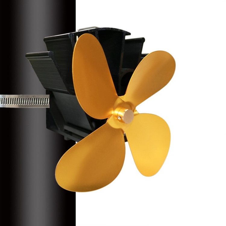 

YL603 Thermodynamic Magnetless Wall Mounted Fireplace Fan(Gold)