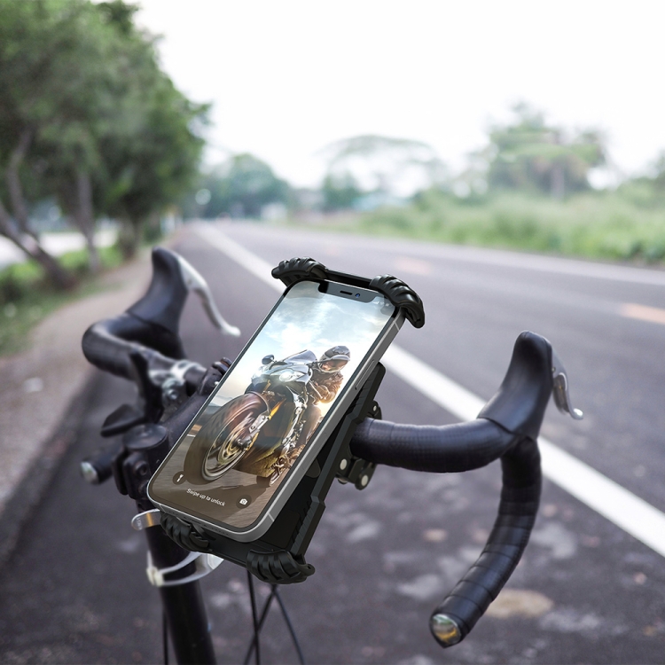 

D3 Motorcycle Bike Cycling Navigation Phone Holder(Black)