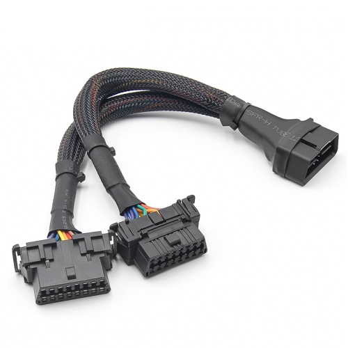 

2 In 1 16PIN Car OBD Elbow Extension Cable Converted Cable