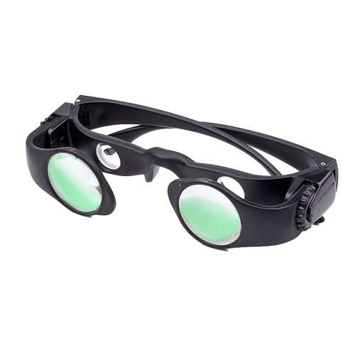 8x Fishing Binoculars Zoomable Telescope Glasses ,Style: Telescope+Three-color  Clip