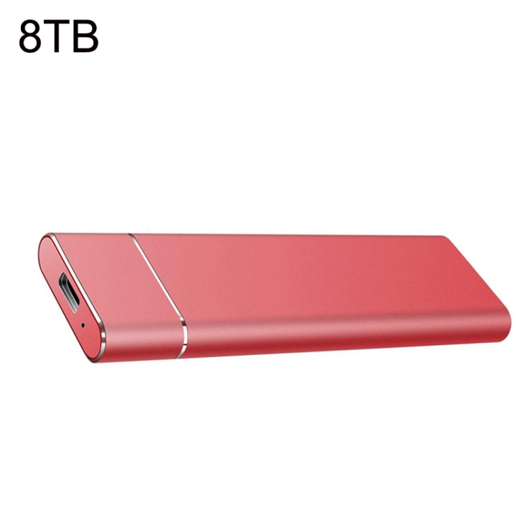 

M.2 High Speed Portable SSD Mobile Solid State Drive, Capacity: 8TB(Red)