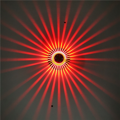 

LED Aluminum Aisle Light Sunflower Leisure And Entertainment Place Decorative Light, Power source: Invisible Installation 3W(Red)