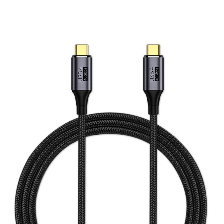 

PD 100W Type-C to Type-C Fast Charging Nylon Braided Cable, Model: 0.8 m