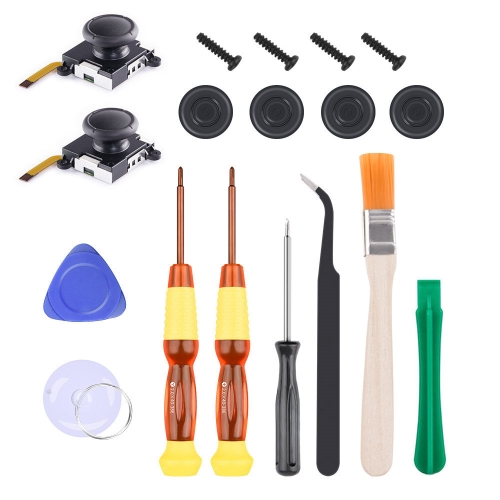 

Joy-Con 3D Joystick Repair Screwdriver Set Gamepads Disassembly Tool For Nintendo Switch, Series: 18 In 1