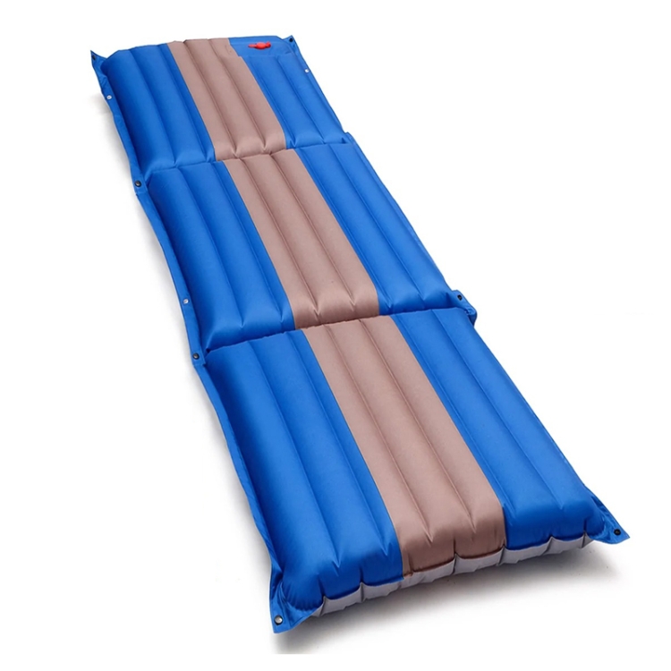 

Tent Camping Multifunctional Inflatable Folding Pad(Blue)