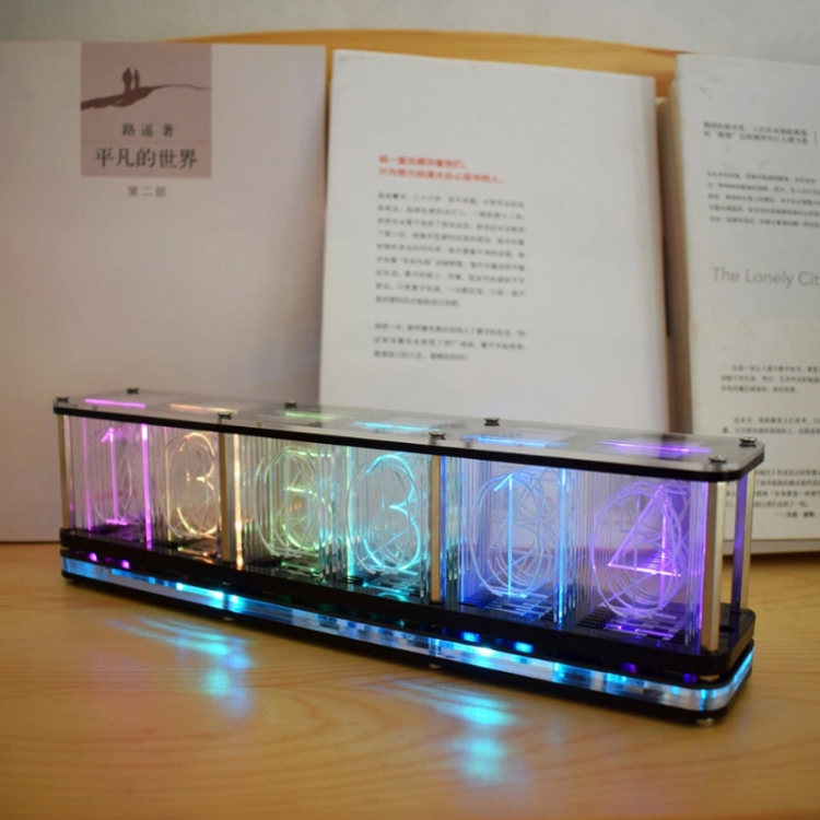 

RGB Full Color Digital Clock DIY Ornament(Semi-finished Product)