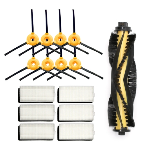 

4 Pairs Side Brushes+6 Sets Hypa+Roller Brush Accessories For Yeedi K600 K700 And Ecovacs DEEBOT N79 N79S