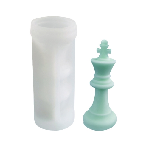 

2 PCS Chess Aromatherapy Candle Silicone Mold Crystal Epoxy Mold, Specification: King LZ-17