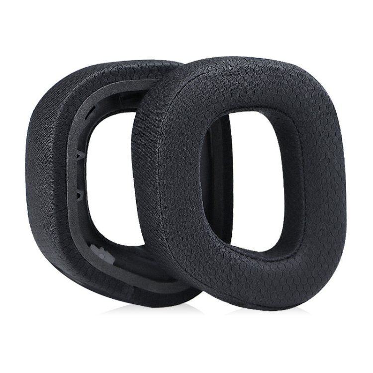 

2 PCS RGB Headest Sponge Cover Earmuffs For Corsair HS80(Full Mesh)