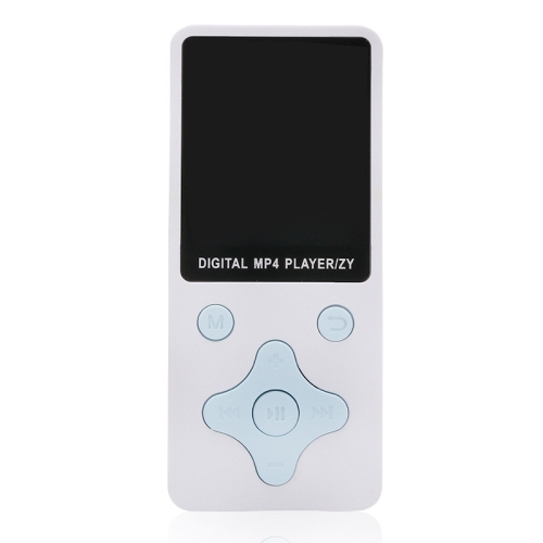 

T68 Card Lossless Sound Quality Ultra-thin HD Video MP4 Player(White)