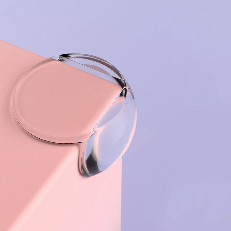 

10 PCS Spherical Transparent Table Corner Crash Pad