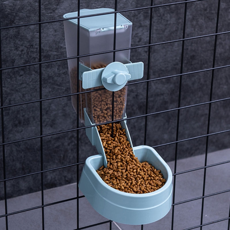 

Pet Hanging Feeder Cat Automatic Drinker, Style: Feeder(Blue)