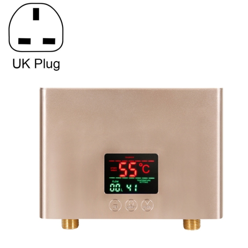 

XY-B08 Home Mini Intelligent Thermostat Heater, Plug Specifications: UK Plug(Gold)