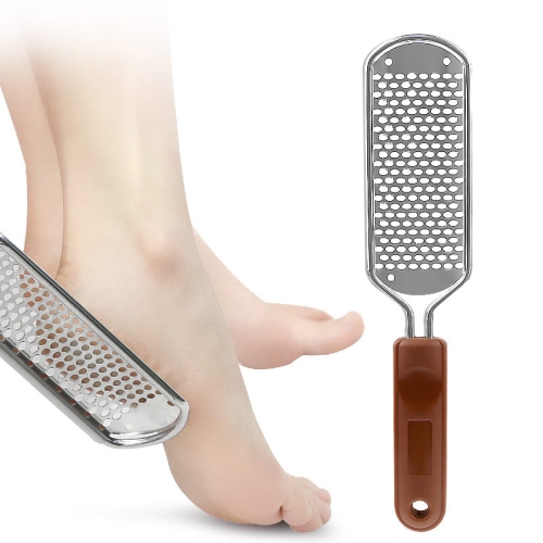 

Stainless Steel Exfoliating Pedicure Grinding And Rubbing Machine, Style: Big Hole Smiles (Brown)