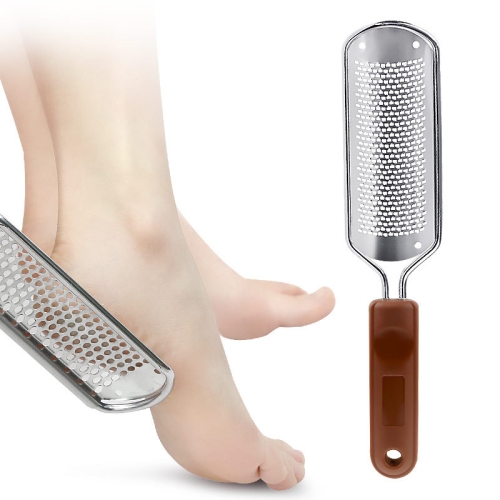 

Stainless Steel Exfoliating Pedicure Grinding And Rubbing Machine, Style: Small Hole Square Hole (Brown)