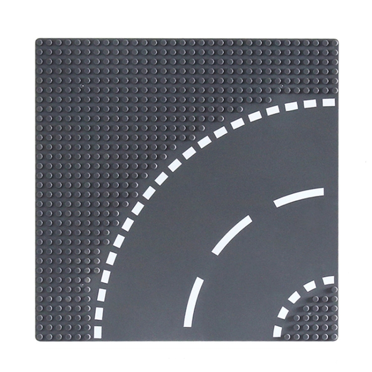 

Children Urban Road Floor Plastic Multi-functional Splicing Building Block Toys, Style: Corner