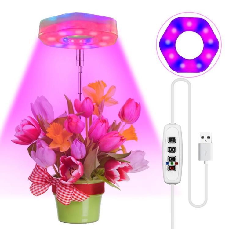 

USB Ground Plug-in Full Spectrum Grow Light, Style: Red + Blue