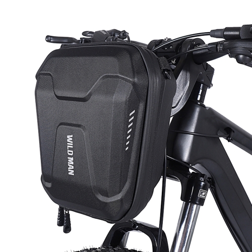 

WILD MAN E8 3L Bicycle EVA Hard Shell Head Bag(Black)