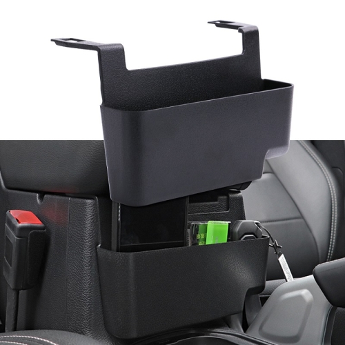 

Car Center Console Hanging Armrest Storage Box For JEEP JL18-21(Black)