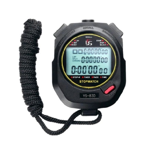 YS Electronic Stopwatch Timer Training Running Watch, Style: YS-830 30 ...