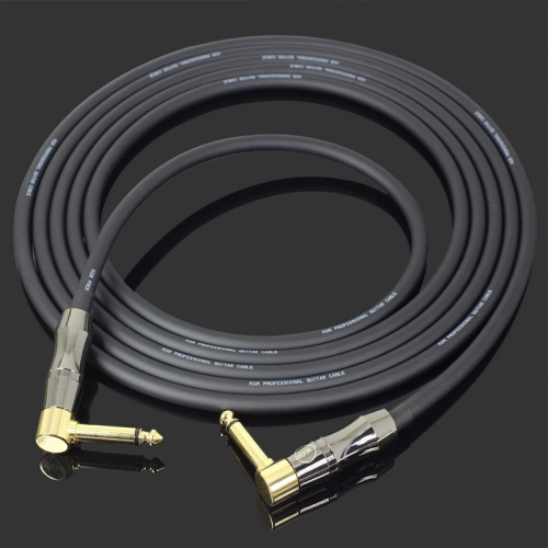 

KGR Guitar Cable Keyboard Drum Audio Cable, Specification: 15m(Double Elbow Jack)