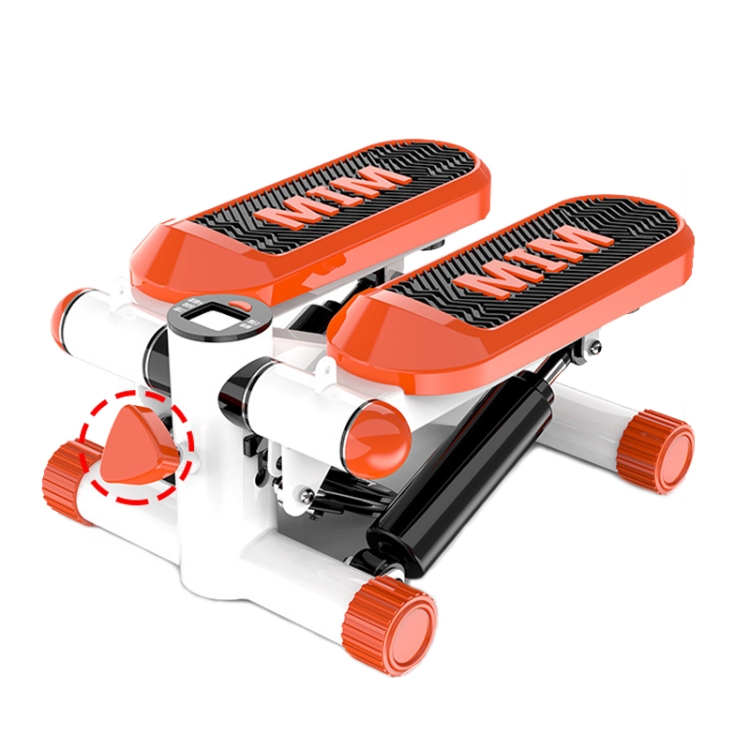 

JDHTBJ Double Hydraulic Load Bearing Indoor Small Stepper, Color: Orange