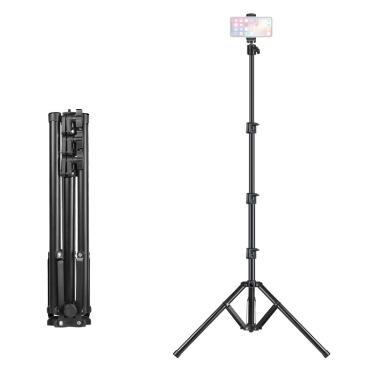 

Thickened Telescopic Reverse Folding Live Bracket, Style: 1.6 m+Single Holder